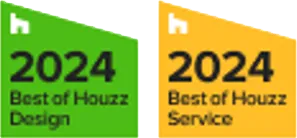 Auszeichnung von houzz.de als besten Design und bester Service